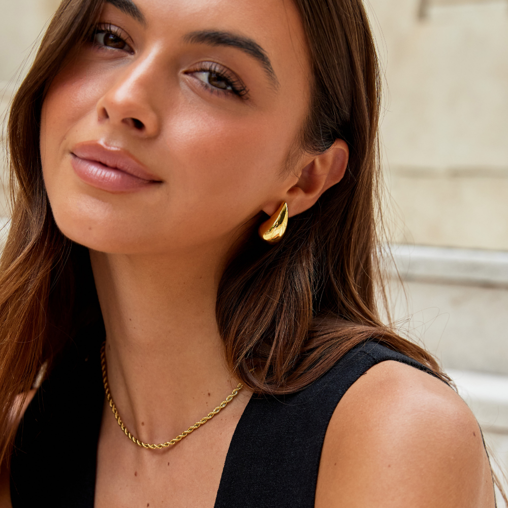 LUNA | STYLISH GOLD EARRINGS