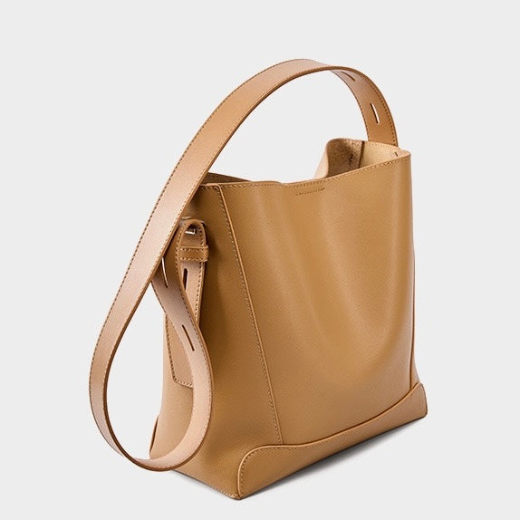 Genuine Crossbody & Shoulder Oversized Bucket Bag