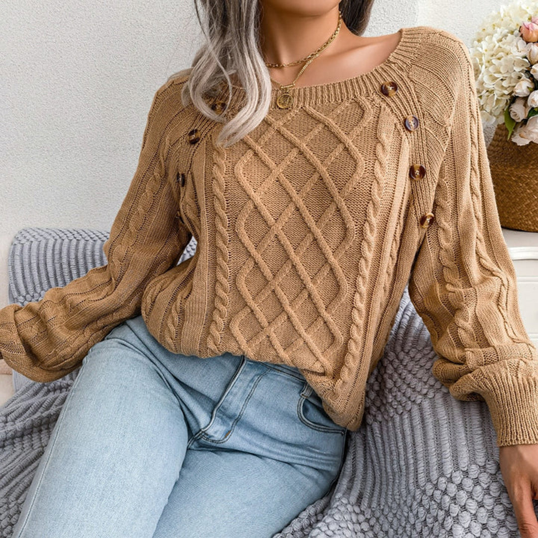 Calla | Cozy Cable Knit Sweater
