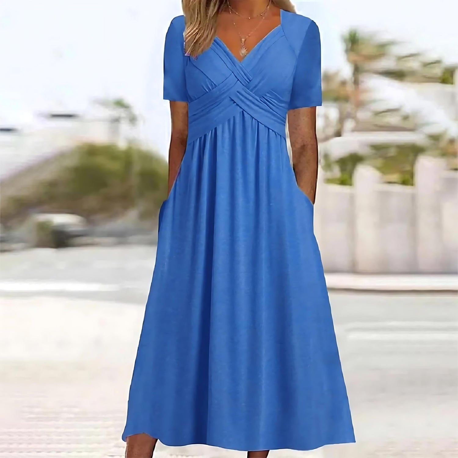 ANGELI™ - Elegant Midi Dress