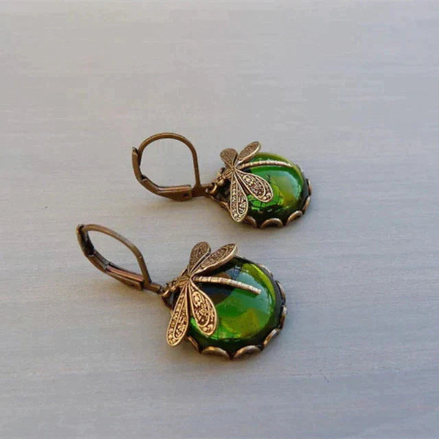 Spherical Dragonfly Earrings