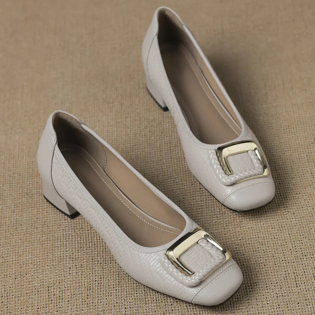 Marilise | Elegant Buckle Loafers