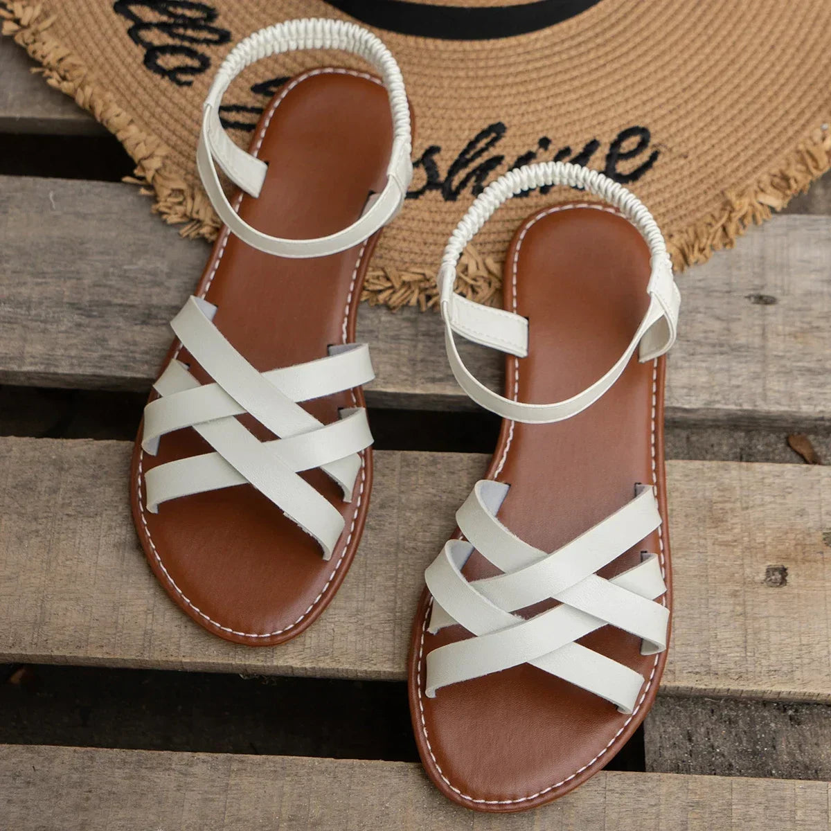 SARAH | STYLISH STRAPPED SANDALS