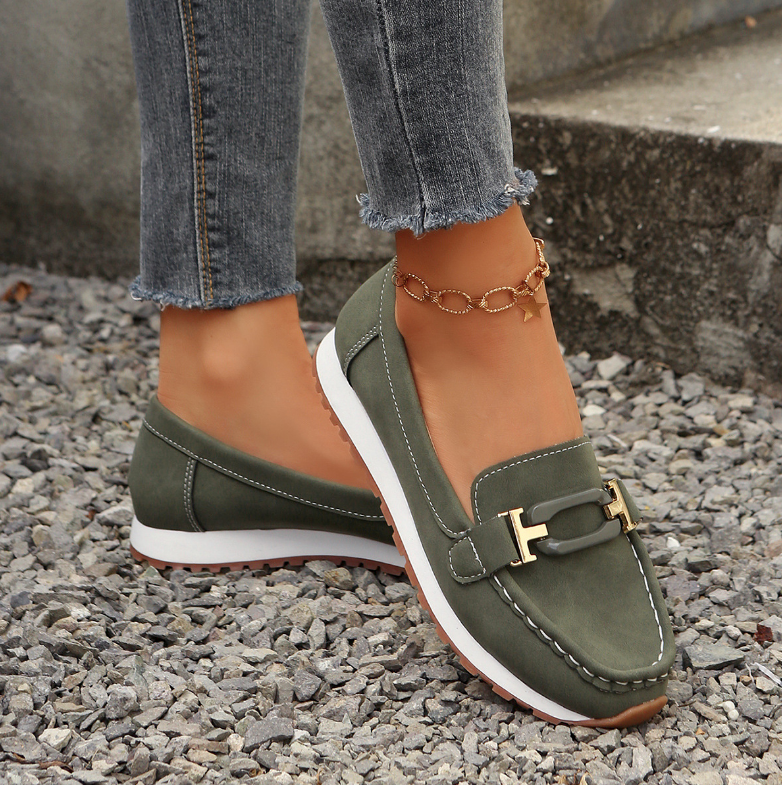 Emelia - Luxury Chain Loafers