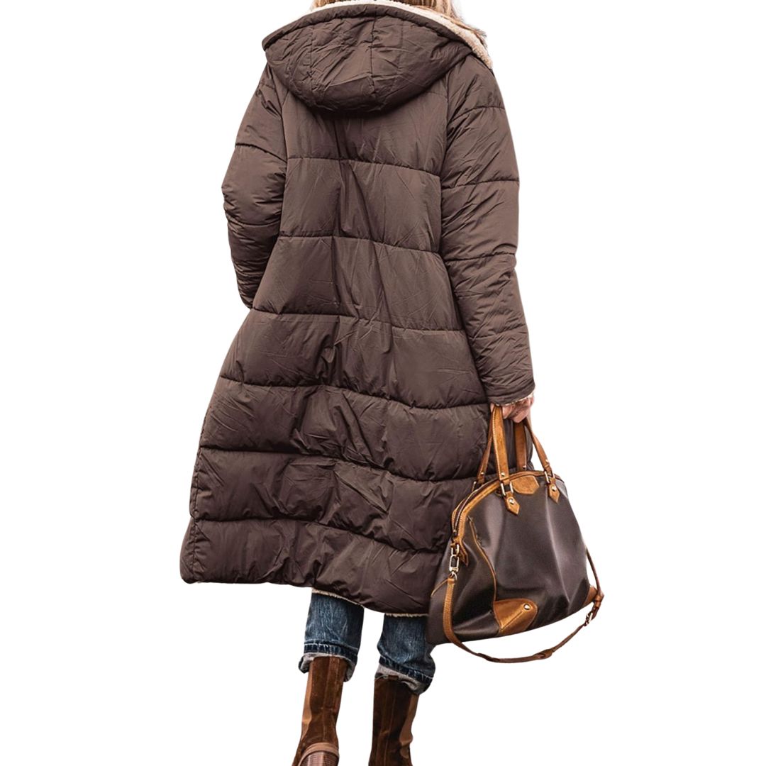 Elise | Reversible Wool-Lined Puffer Coat