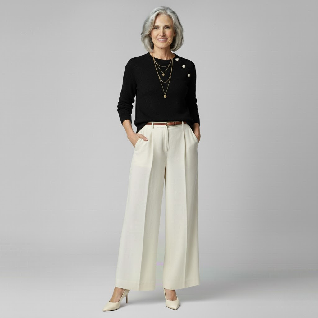 Juliana | Elegant Buttoned Sweater