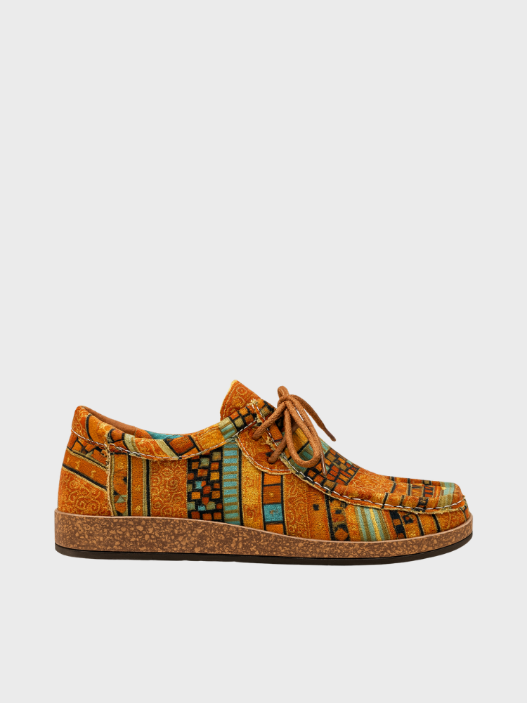 Women's Vintage Lace-Up Shoes