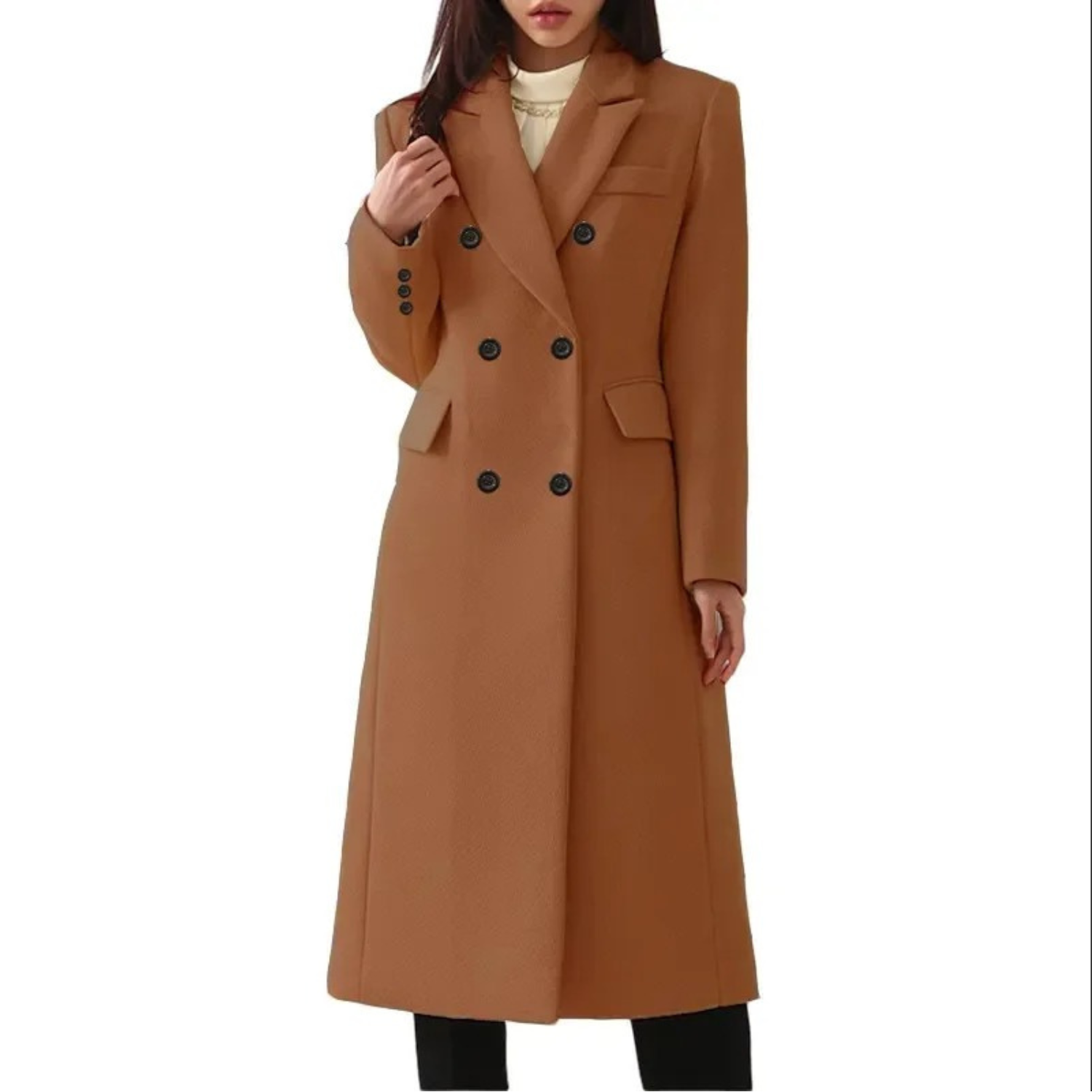 Natalia | Warm Wool Overcoat