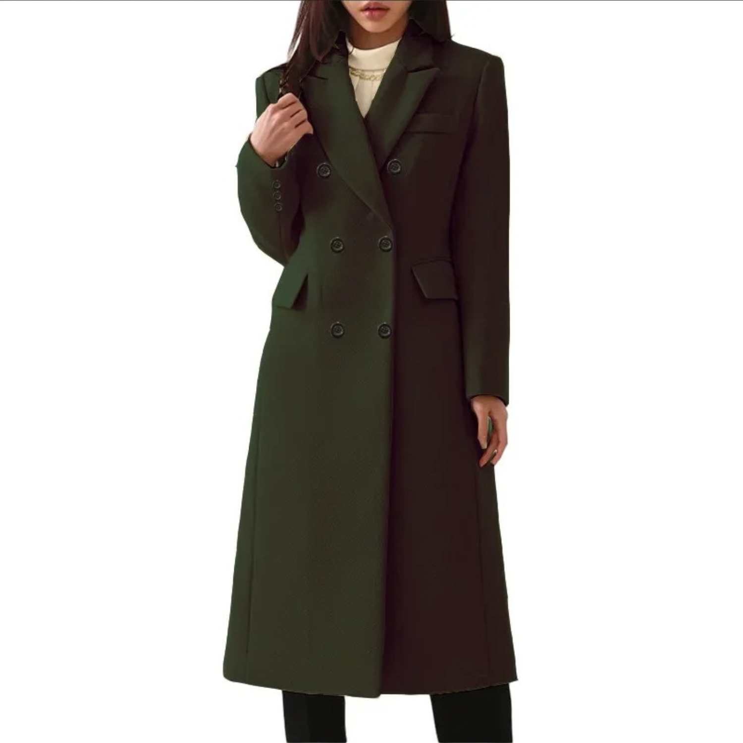 Natalia | Warm Wool Overcoat