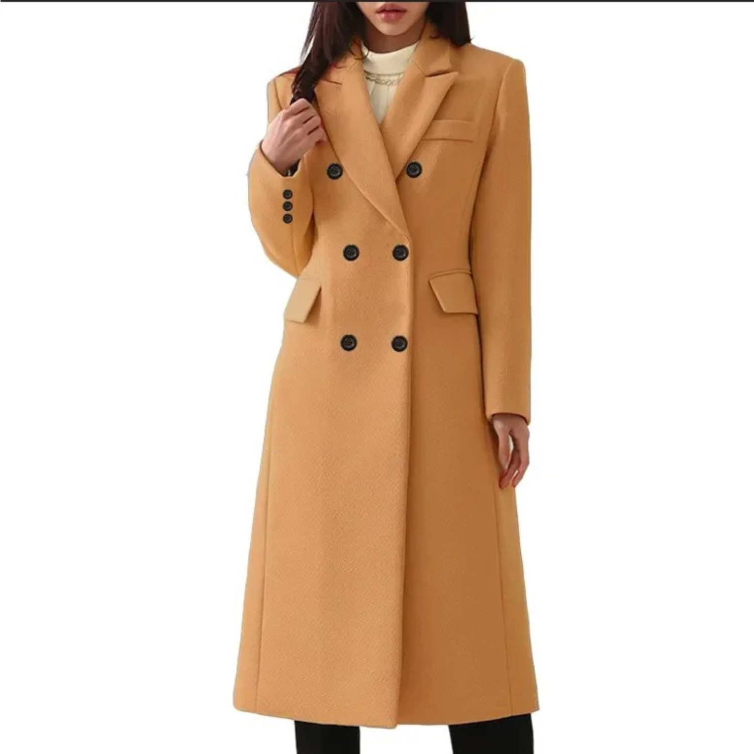 Natalia | Warm Wool Overcoat