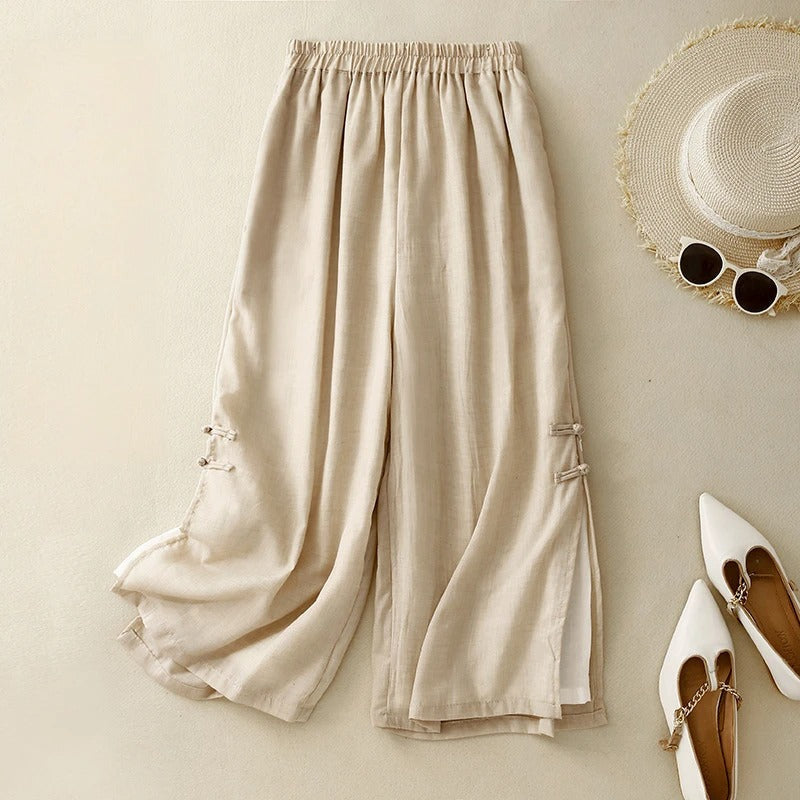 CLARA | CASUAL LINEN PANTS