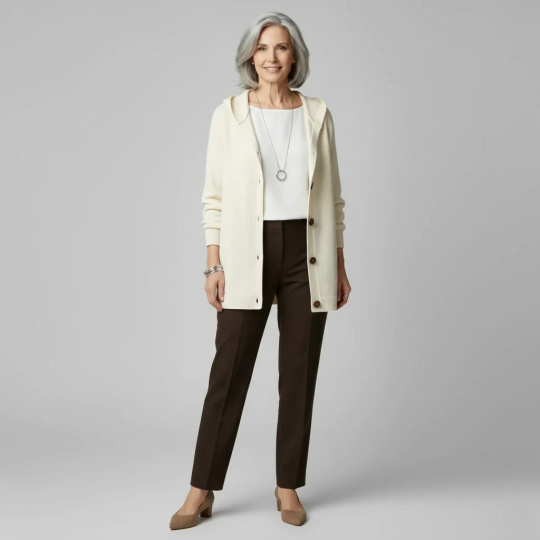 Eveline | Soft Hooded Cardigan