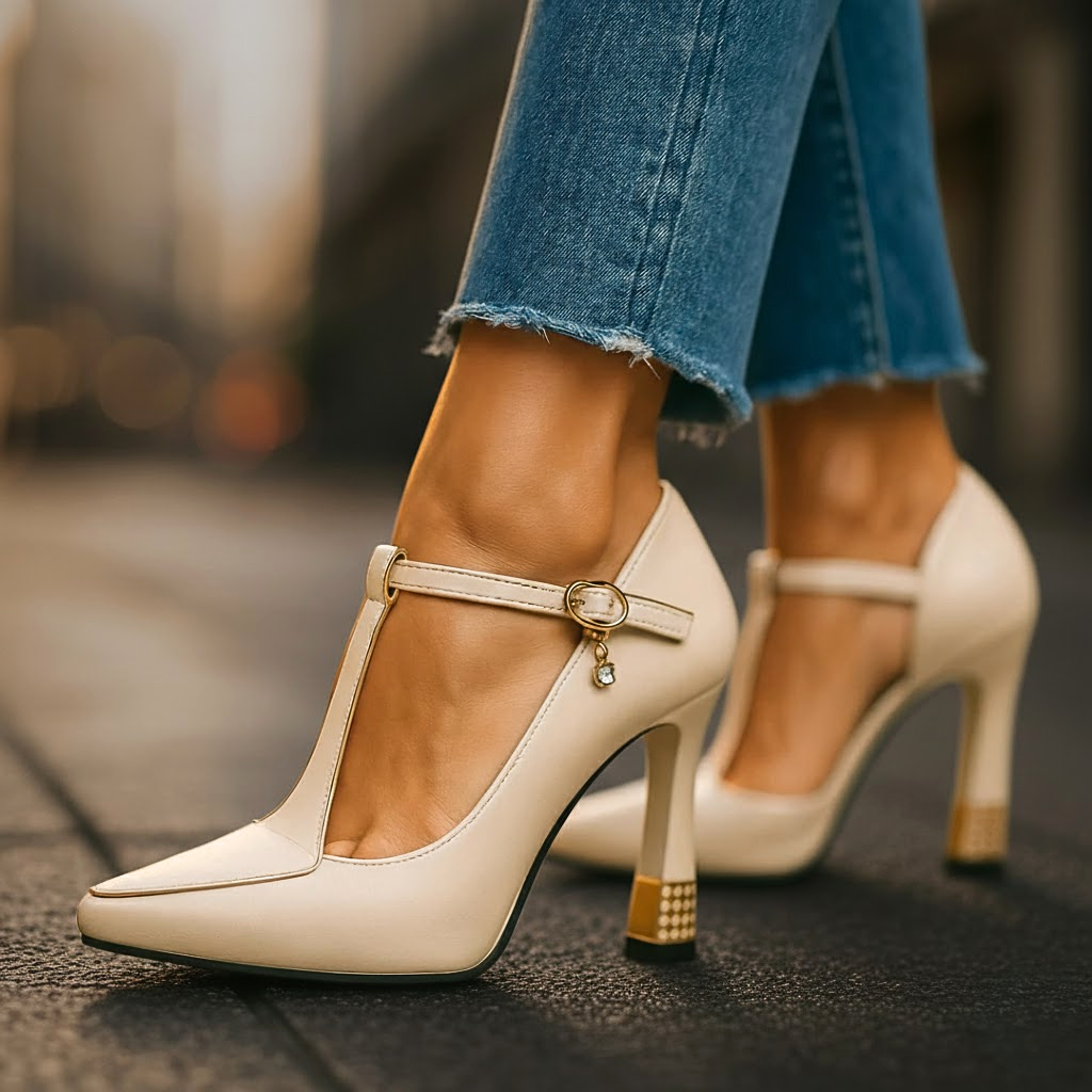 Vivienne | Charm Heels