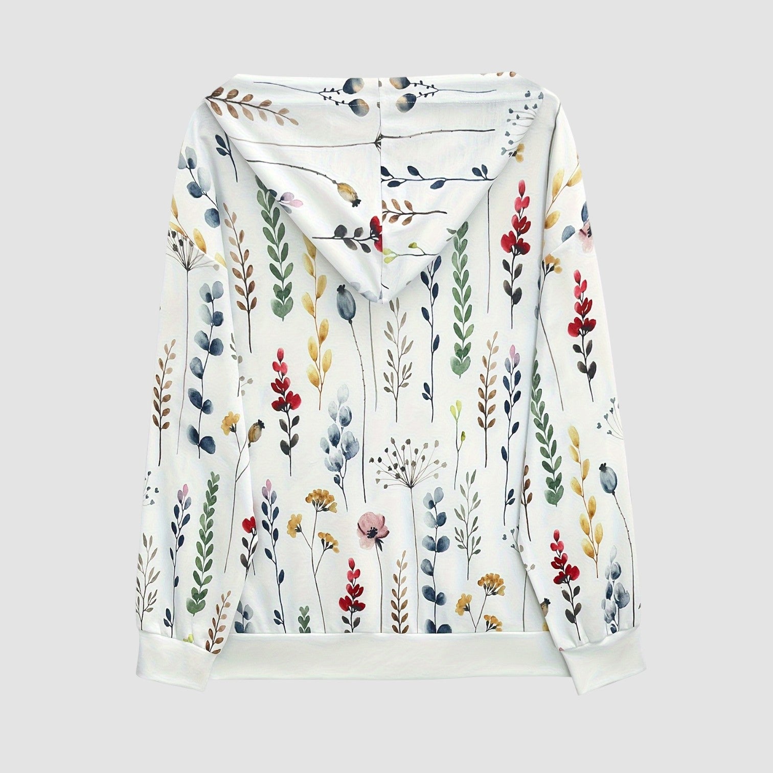 Annette | Soft Botanical Hoodie