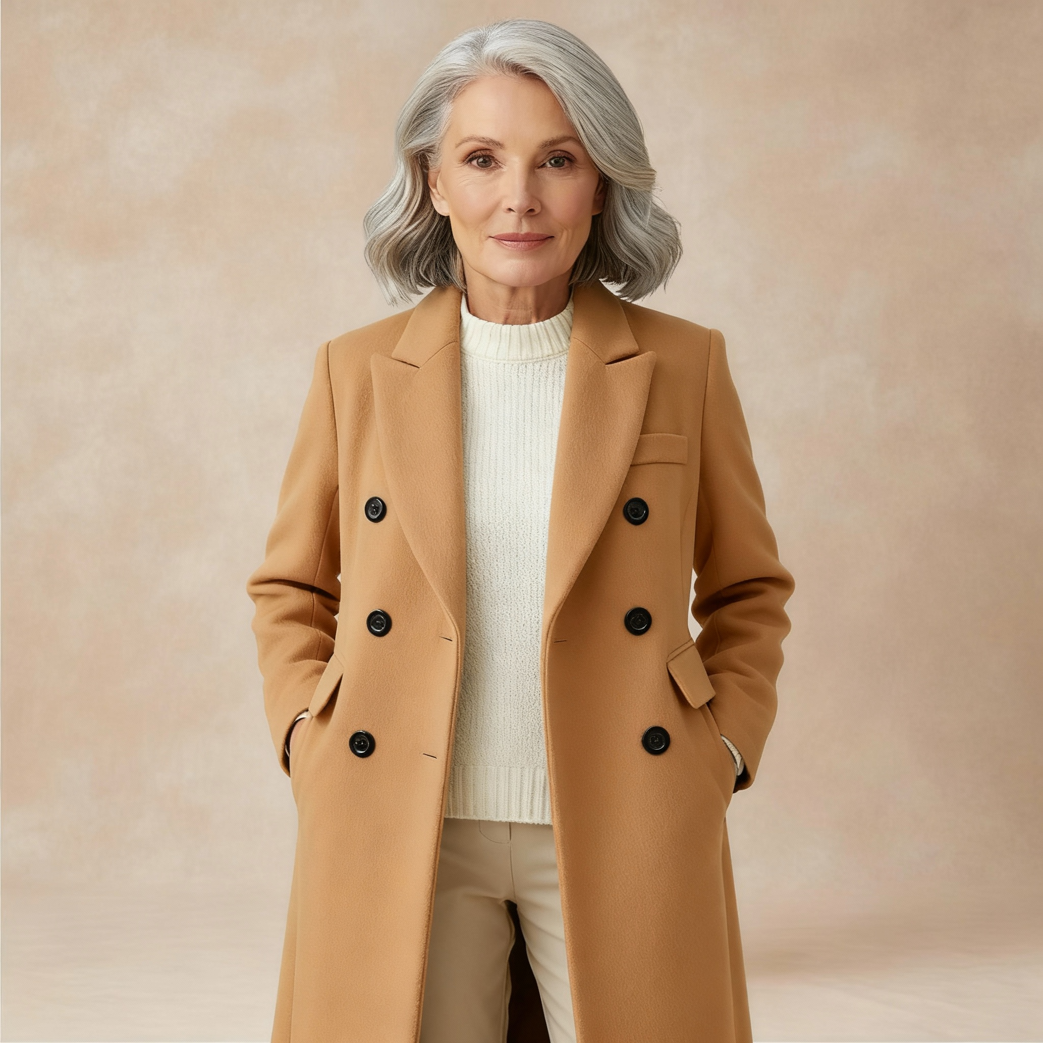 Natalia | Warm Wool Overcoat