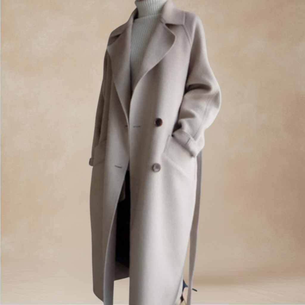 Liana | Longline Wool Overcoat