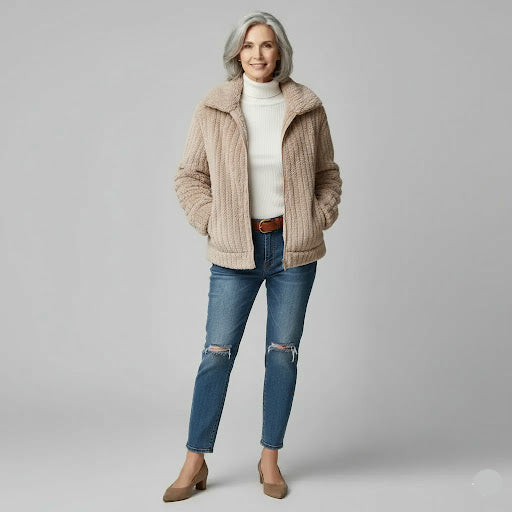 Amélie | Soft Textured Jacket