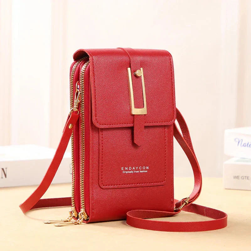 Crossbody Bag with Mobile Phone Holder