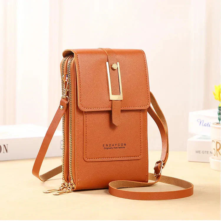 Crossbody Bag with Mobile Phone Holder