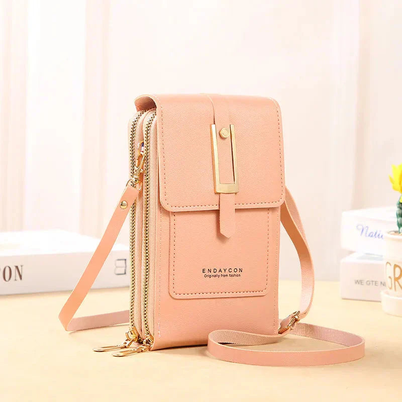 Crossbody Bag with Mobile Phone Holder